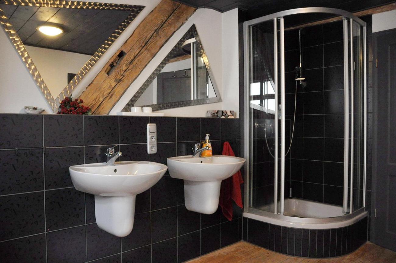 Ferienwohnung Am Wasserschloss Schnabelwaid Exterior foto